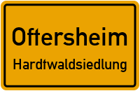 Speyerer Weg in OftersheimHardtwaldsiedlung
