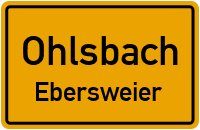 Ebersweierer Straße in 77797 Ohlsbach (Ebersweier)