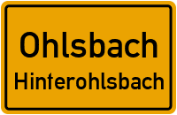 Hennenlochweg in OhlsbachHinterohlsbach
