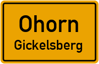 Hirschbergstraße in OhornGickelsberg