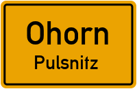 Poststraße in OhornPulsnitz
