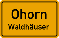 Rudolf-Sticht-Straße in OhornWaldhäuser