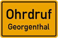 Parkstraße in OhrdrufGeorgenthal