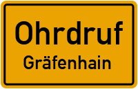 Weststraße in OhrdrufGräfenhain
