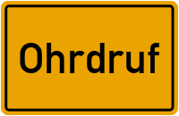 Ohrdruf in Thüringen
