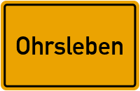 Ohrsleben in Sachsen-Anhalt