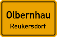 Wernsdorfer Straße in OlbernhauReukersdorf