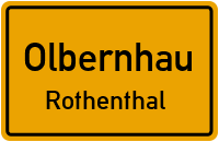 Rothenthaler Berggasse in OlbernhauRothenthal