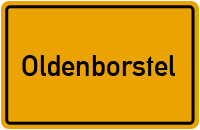 City Sign Oldenborstel