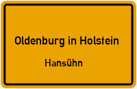 Stettiner Straße in Oldenburg in HolsteinHansühn