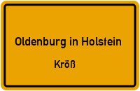 Krösser Chaussee in Oldenburg in HolsteinKröß