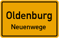 Heidenwall-Felduferweg in OldenburgNeuenwege