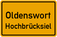 Hochbrücksiel in OldenswortHochbrücksiel