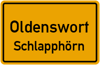 Kotzenbüller Chaussee in OldenswortSchlapphörn