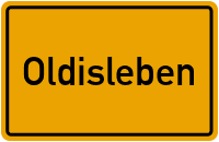 City Sign Oldisleben