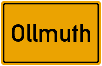 City Sign Ollmuth