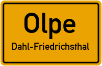 Im Langen Feld in OlpeDahl-Friedrichsthal
