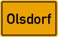 City Sign Olsdorf