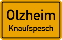 Olzheimer Straße in OlzheimKnaufspesch