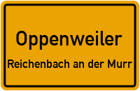 Sulzbacher Straße in OppenweilerReichenbach an der Murr