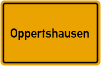 City Sign Oppertshausen