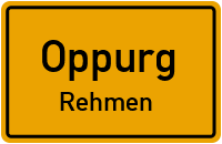 Orlastraße in OppurgRehmen