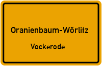 Griesener Straße in 06785 Oranienbaum-Wörlitz (Vockerode)