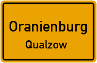 André-Pican-Straße in OranienburgQualzow