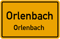 Ortsstraße in OrlenbachOrlenbach
