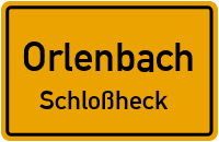 Schönecker Straße in OrlenbachSchloßheck