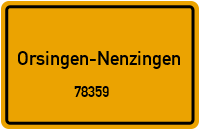 78359 Orsingen-Nenzingen