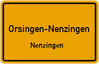 Orsinger Straße in 78359 Orsingen-Nenzingen (Nenzingen)