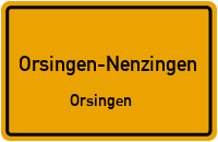 Mühlenstraße in Orsingen-NenzingenOrsingen