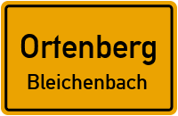 Bleichstraße in OrtenbergBleichenbach