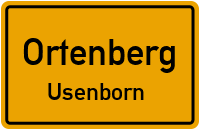 Straßenverzeichnis Ortenberg Usenborn