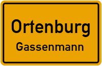 Straßen in Ortenburg Gassenmann