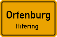Straßen in Ortenburg Hifering