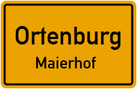 Straßen in Ortenburg Maierhof