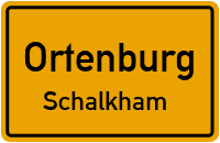 Straßen in Ortenburg Schalkham