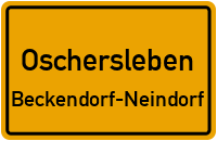 Albert-Weber-Straße in OscherslebenBeckendorf-Neindorf