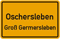 Waldemar-Uhde-Straße in OscherslebenGroß Germersleben