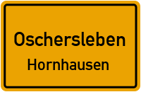 Kirchstraße in OscherslebenHornhausen