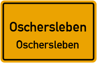 Anderslebener Straße in OscherslebenOschersleben