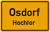 Hochtor in OsdorfHochtor