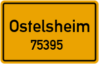 75395 Ostelsheim