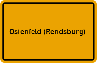 City Sign Ostenfeld (Rendsburg)