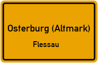 Grävenitzer Weg in Osterburg (Altmark)Flessau