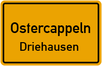 Driehauser Stadtweg in OstercappelnDriehausen