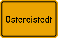 Ortsschild von Gemeinde Ostereistedt in Niedersachsen