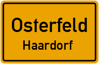 Sportplatzweg in OsterfeldHaardorf